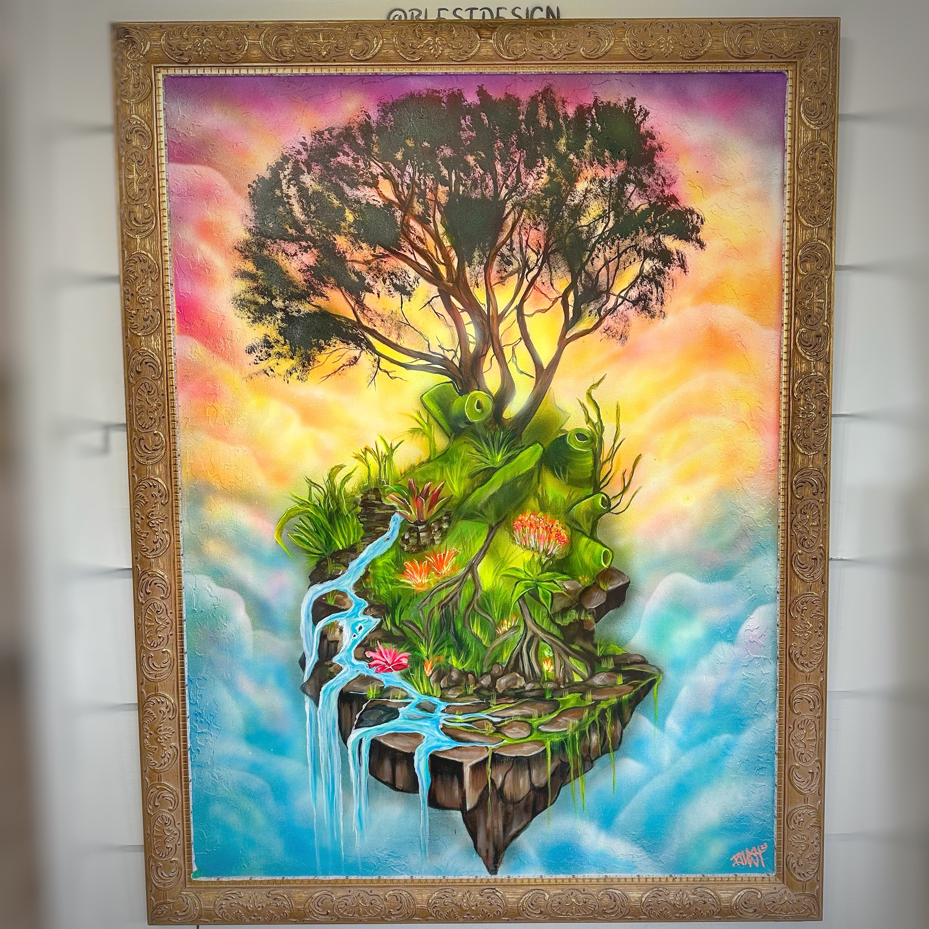 Blest Design mural 136