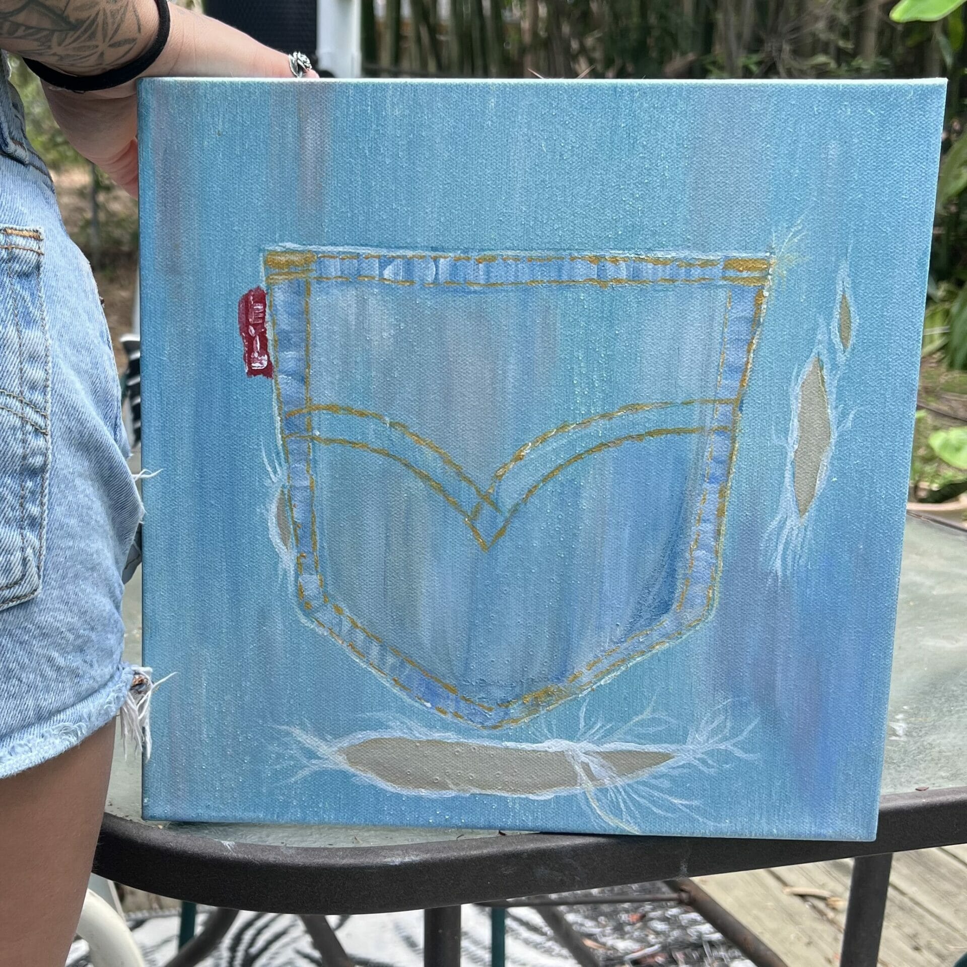 Baby Blue Jeans
