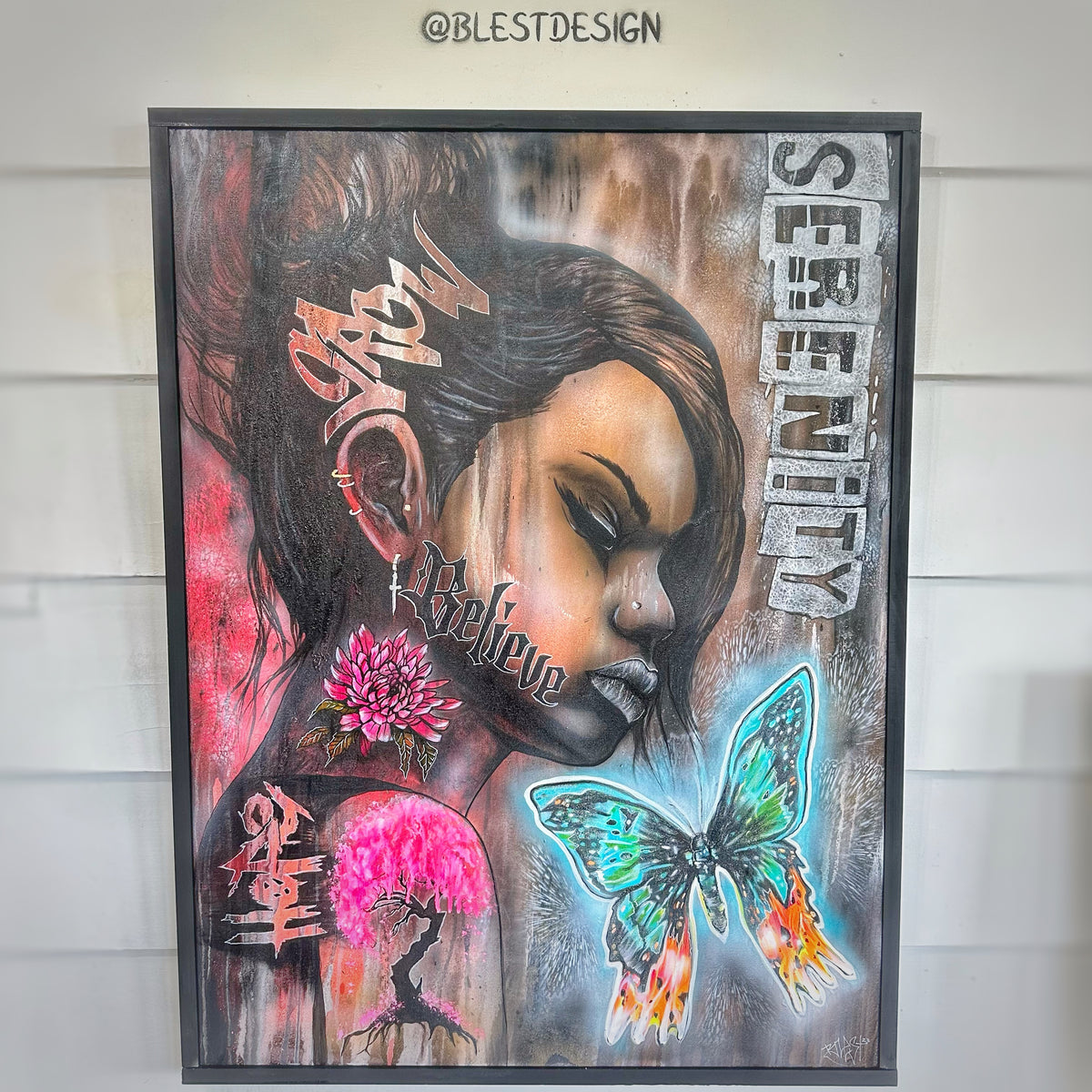 Harmony in Blooming Dreams Print
