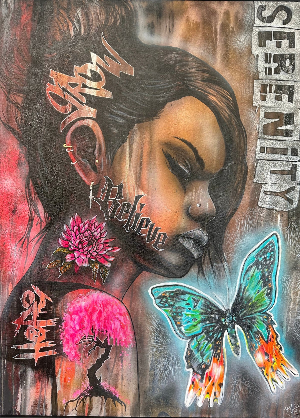 Harmony in Blooming Dreams Print