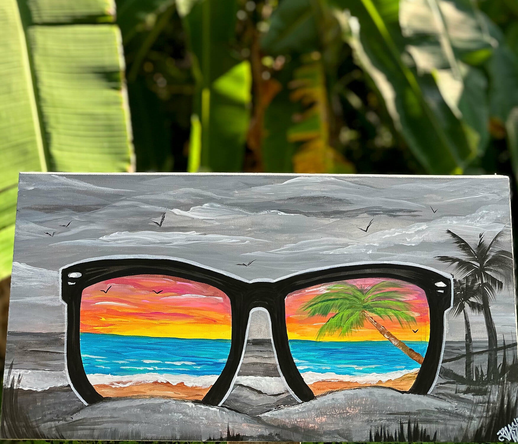 Optimistic eyes